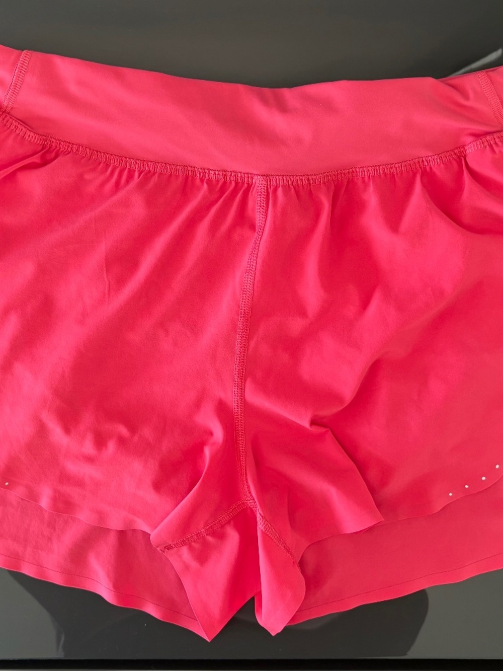 Lululemon Fast and Free Reflective 3” Shorts Glaze Pink Size 6